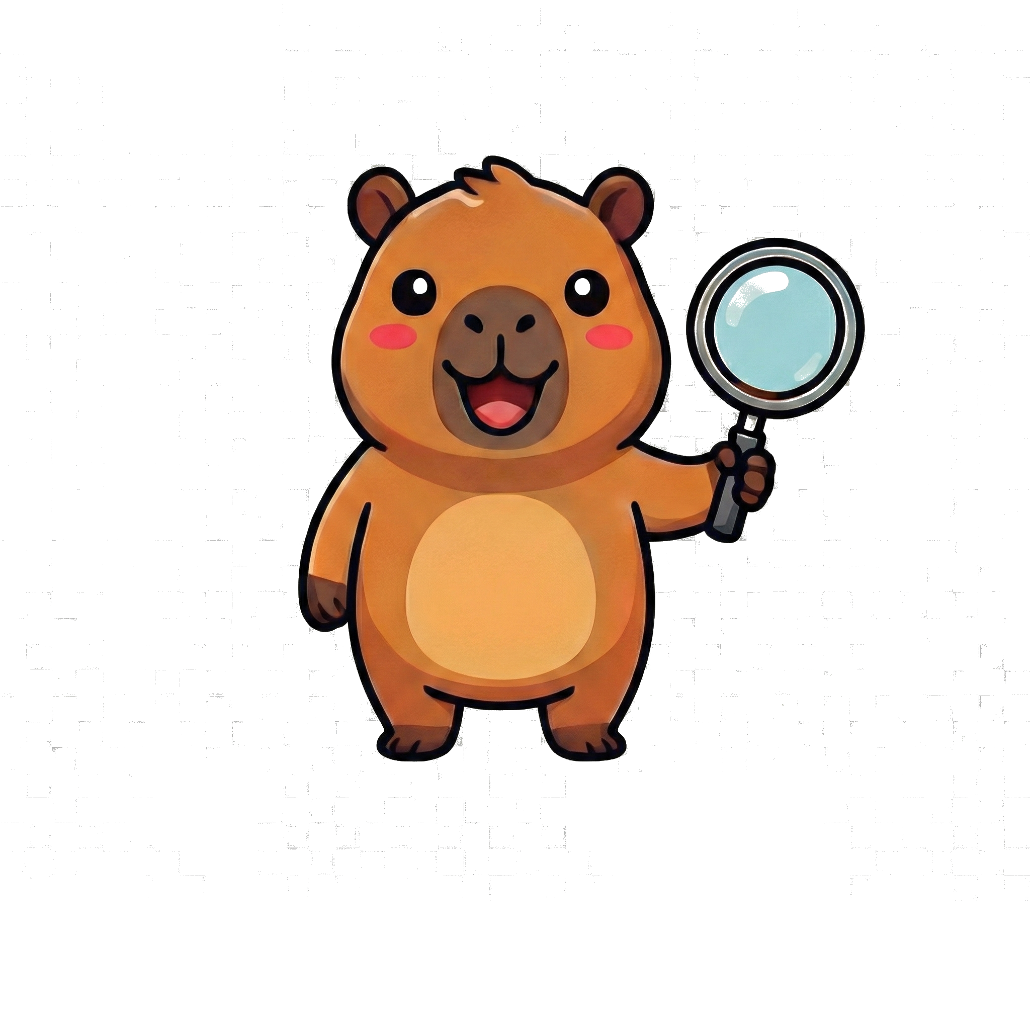 Melvin the capybara, the Juicy Melons mascot, holding a watermelon